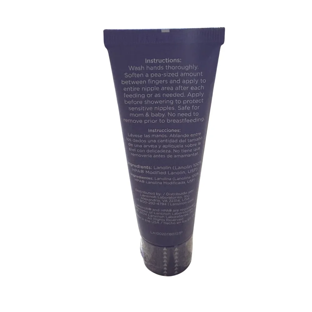 Lansinoh Lanolin Nipple Cream Women's Breastfeeding Soothing Ointment 1.41 oz